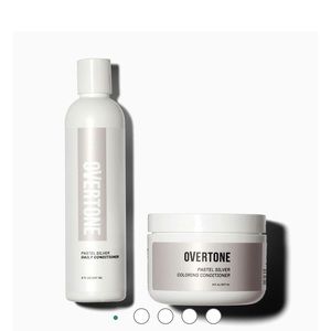 Overtone- Pastel Silver Color Duo- BRAND NEW!